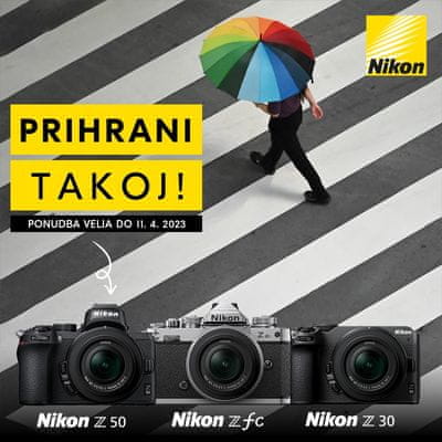 Nikon akcija: Prihrani takoj!