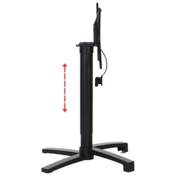 shumee SH-C06/B aluminijasto podnožje mize, nastavljiva višina