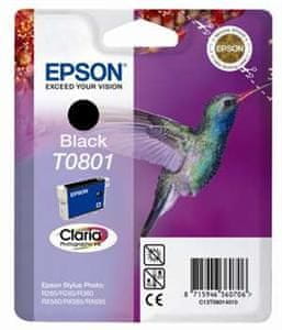 Epson R265/360,RX560 črna kartuša s črnilom (T0801)