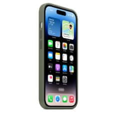 Apple ovitek za iPhone 14 Pro, silikonski, MagSafe, olivna barva (MQUH3ZM/A)
