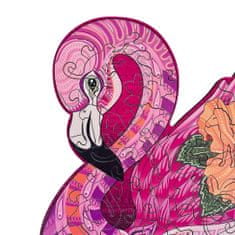 Lubiwood Lesena Sestavljanka - Fancy Flamingo - Velikost M