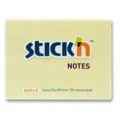 Stick´n Notes samolepilni listek 76 × 101 mm, 100 listov