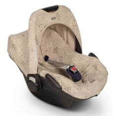 Dooky prevleka za avtomobilski sedež Seat Cover 0+ Romantic Leaves Beige