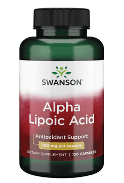 Swanson Swanson Alpha Lipoic Acid (Alpha Lipoic Acid), 300 mg, 120 kapsul