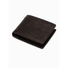 Edoti Moška usnjena denarnica A790 rjava MDN121202 Univerzalni