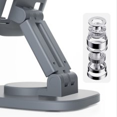 DUDAO F5XS držalo za mobitelni telefon in tablični računalnik, belo