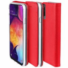 slomart etui motorola moto e22 / e22i denarnica s flip magnetom rdeča