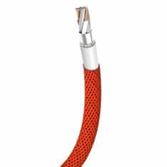 BASEUS Kabel USB v pletenem ohišju - iPhone Lightning 1,8 m - rdeč