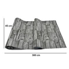 Sofistar 3D Tapeta z vzorcem kamna (300x45cm)