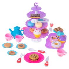 Aga Kava storitev čaj set torte cupcakes plošča 46pcs