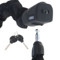 L-BRNO varnostna ključavnica za kolo s ključem 90cm