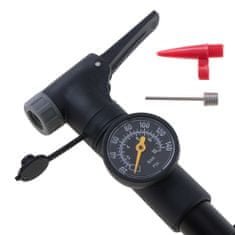 L-BRNO Napihovalnik za kolesa z ročnim držalom z merilnikom tlaka
