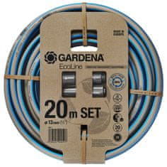 Gardena EcoLine cev 13 mm (1/2"), 20 m, s sistemskimi deli