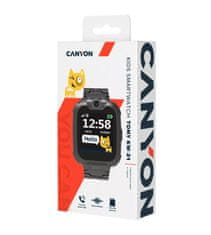 Canyon Tony KW-31 pametna ura, GSM, kamera, črna (CNE-KW31BB)