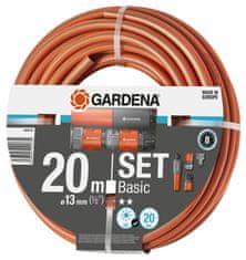 Gardena Basic cev 13 mm (1/2"), 20 m, s sistemskimi deli (18970-29)