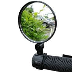Mormark Vzvratno ogledalo za kolo, 2 kosa, črna | REARVISION