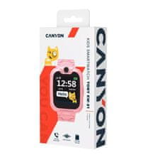 Canyon Tony KW-31 pametna ura, GSM, kamera, roza (CNE-KW31RR)