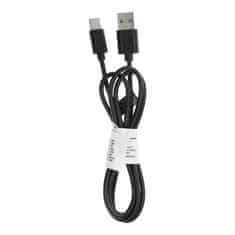 OEM USB kabel A na tip C 2.0 C366 (dolgi konektor 8 mm) 1 m črn