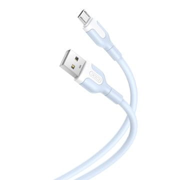 XO Polnilni kabel TelForceOne NB212 USB-microUSB, 1m, 2.1A, moder