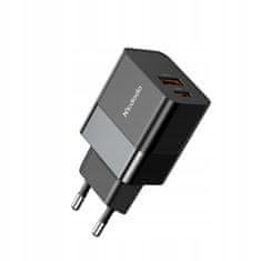 Mcdodo MCDODO HITRI POLNILEC ZA IPHONE USB TIPA C 2X USB USB-C PD 20W