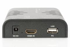 Digitus HDMI KVM podaljšek, 120 m, Full HD, 1080p po omrežnem kablu (Cat 5, 5E, 6)