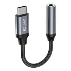 Tech-protect Ultraboost adapter USB-C / 3.5mm mini jack, črna