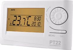 Elektrobock Sobni termostat PT22, programabilen, velik LCD-zaslon