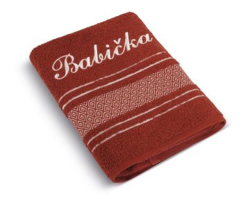 Frotirna brisača v obliki mozaika z imenom DOJENČKA - 50x100 cm