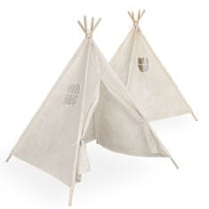 WOWO Otroški šotor Indian Tipi Wigwam - Otroški šotor Indian Tipi Wigwam, 135 cm
