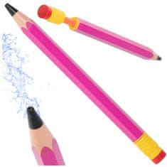 WOWO Sikawka Syringe Pink - Roza Sikawka Brizga z vodno črpalko in svinčnikom 54-86 cm