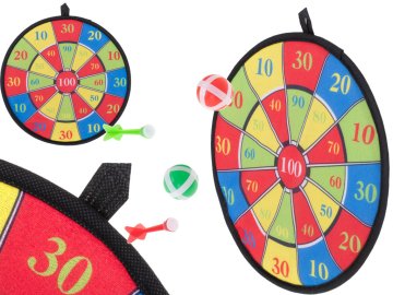 WOWO Magnetni dartboard - Magnetni dartboard z ježkom, 28 cm