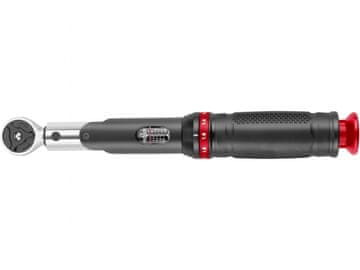 Fortum Momentni ključ s skalo, 1/4", 5-25Nm, 72 zob, CrV