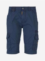 Tom Tailor Moška Cargo Kratke hlače Modra S