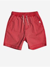 Quiksilver Deška Taxer Otroške kratke hlače Rdeča 134-140