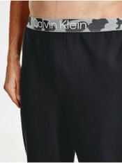 Calvin Klein oška Hlače za spanje Črna XL