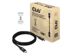 Club 3D CAC-1575 kabel USB-C v USB-C, USB4, 4K60 Hz, 240 W, 2 m