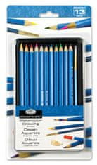 Royal & Langnickel Komplet akvarelnih svinčnikov v listu 13 kosov