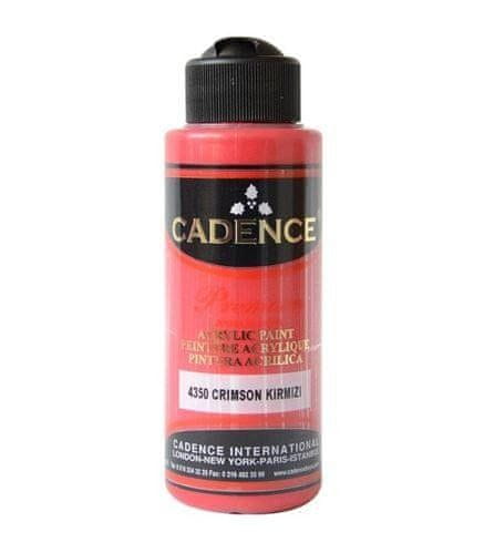 Cadence Akrilna barva Premium - Crimson Red / 70 ml