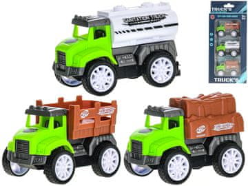 Kmečka vozila 7,5 cm vzvratno 3 kosi