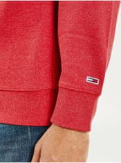 Tommy Jeans oška Straight Logo Pulover Rdeča M