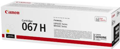 Canon CRG-067H Y toner za LBP63x, MF65x, 2350 strani, rumen (5103C002AA)