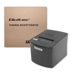 Tiskalnik računov Qoltec RTP-0256 | boni | termični | visoka hitrost | 203 dpi | USB