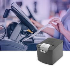 Qoltec qoltec tiskalnik računov rtp-0255 | boni | termični | visoka hitrost | 203 dpi | usb | lan
