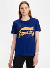 Superdry Ženska Collegiate Cali State Majica Modra XS