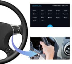 BergMont Avtoradio z navigacijo 2 DIN, ANDROID 13, 7 inčni zaslon na dotik, 2/16 GB, GPS, Bluetooth, WiFi, kamera za vzvratno vožnjo