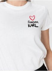 Karl Lagerfeld Ženska Forever Karl Majica Bela M