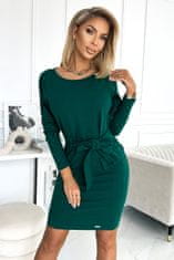 Numoco Ženska mini obleka Gwenete zelena XXL