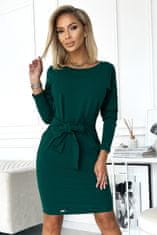 Numoco Ženska mini obleka Gwenete zelena XXL