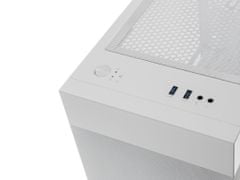 Lian Li Lancool 205M Mesh računalniško ohišje, Micro-ATX, bela - odprta embalaža