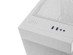 Lian Li Lancool 205M Mesh računalniško ohišje, Micro-ATX, bela - odprta embalaža